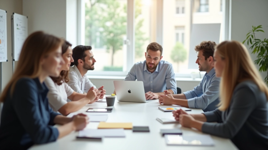 Una riunione di lavoro dove il team di Tempo Primo s.r.l. condivide idee e strategie di gestione del tempo in un ambiente collaborativo